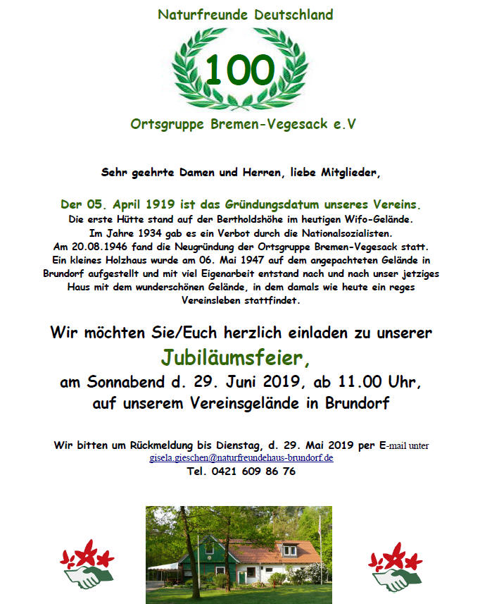 !00 Jahre Brundorf